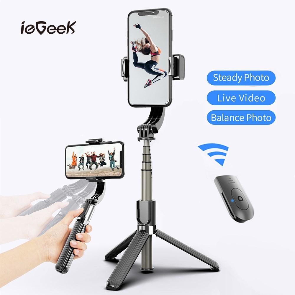 L08 Bluetooth Handheld Gimbal Stabilizer Tripod Mobile Phone