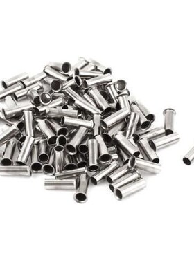 100pcs/lot EN6018 Bootlace cooper Ferrules kit set Wire Copp