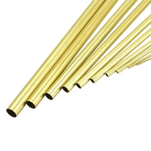 10pcs Brass Tube 1mm-10mm OD X 0.2mm Wall Thickness 300mm Le