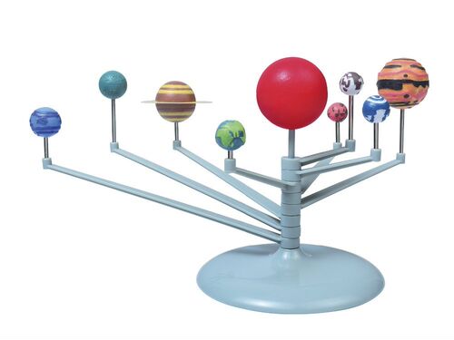 Children Educational DIY Nine Planets in Solar System Plane