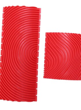 2pcs Wood Graining Grain Rubber Patin Painting Effects DIY W