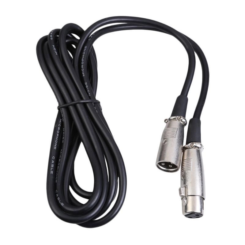 3m 10ft Shielded XLR Male to Female Microphone Extension Cab