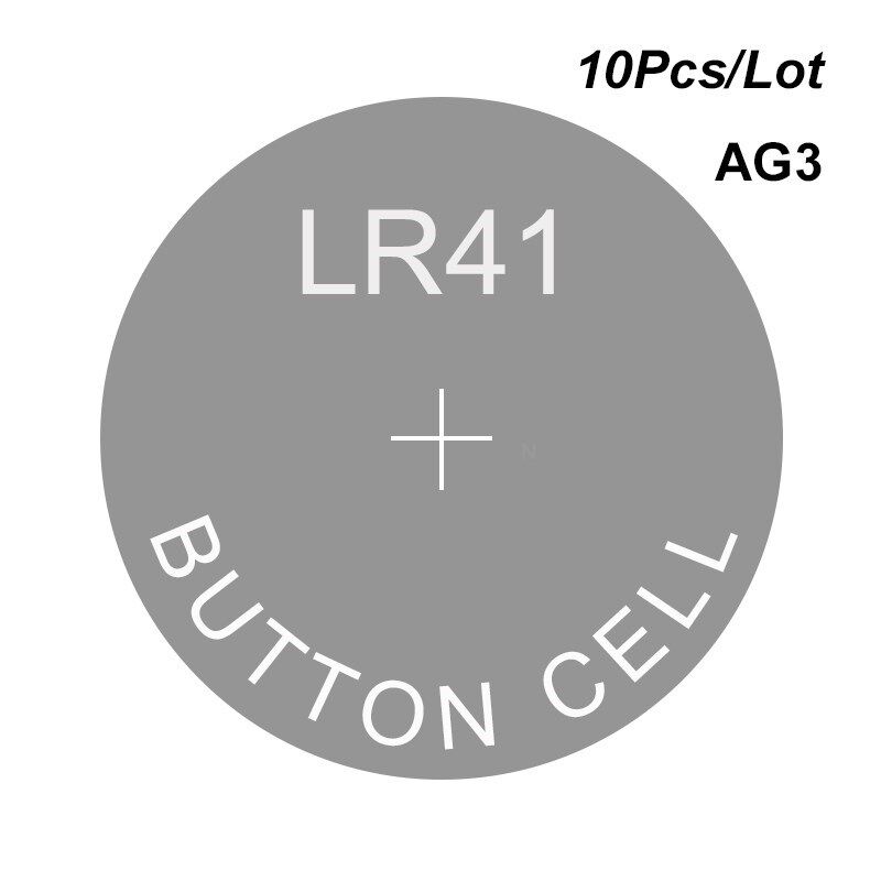 Alkaline Batteries Watch Cell Button Battery LR41 1.4V AG3