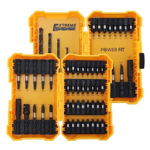18/42pcs Screwdriver Socket Electric Drill Impact Bit Set C