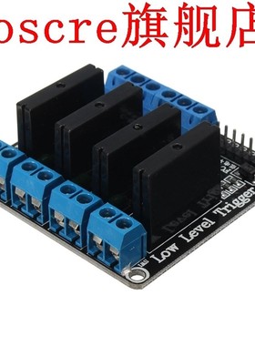 5V 4 Channels SSR G3MB-202P Solid State Relay Module Low Lev