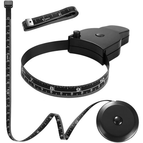 3 Pieces 60 Inch Body Measure Tape Set Include Button Retrac