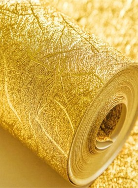 wellyu Thick gold silver waterproof KTV bar wallpaper upsca