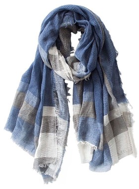 British Style Plaid Men Scarf Winter  Fashion Classical For