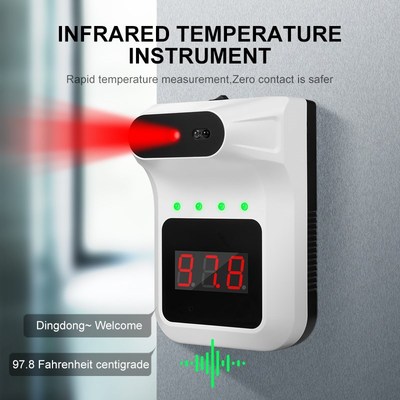 M3 Pro Voice Broadcast Bt Useful Wall Column Type Thermomet