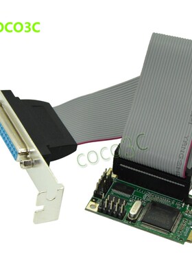 Chip MCS9901 mini PCI-e 1 Parallel IEEE 1284 Controller card