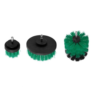 3pcs/set Electric Drill Cleaning Brushes for Bathroom Surfac