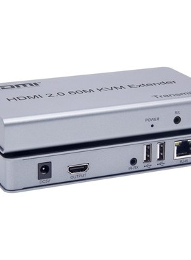 60M 4K 60hz HDMI 2.0 Extender KVM Extension By  5e 6 RJ45