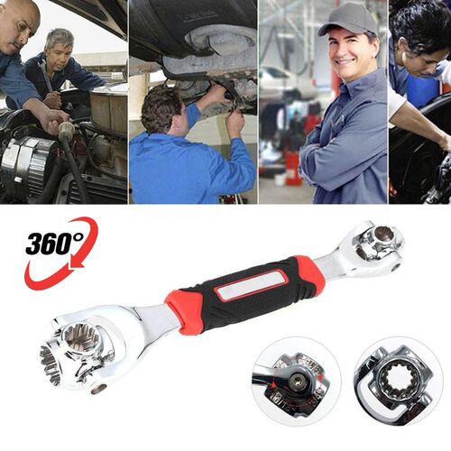 Multipurpose Tiger Wrench 48 In 1 Socket Wrench 360 Degree R