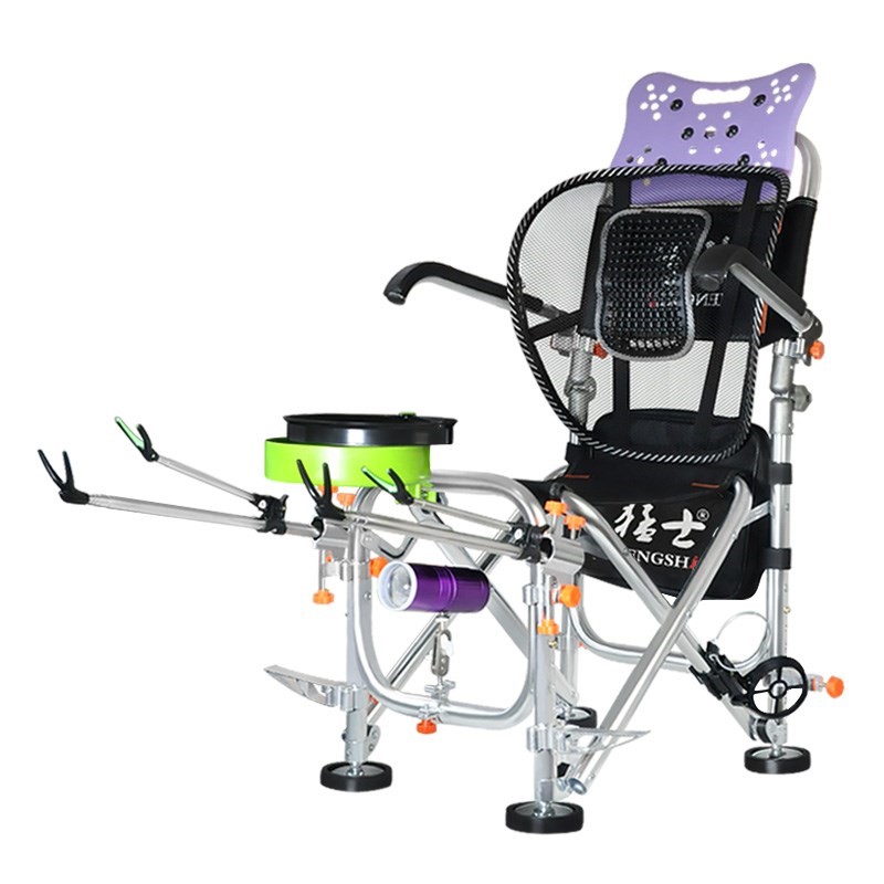 Fishing Chair, Fishing Chair, Foldable Portable Multi-functi