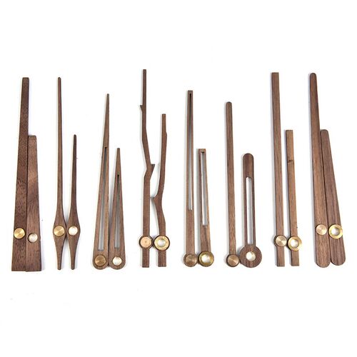 1PC Wooden Pointers DIY Wall Clock Hands 12 inch Clock Needl