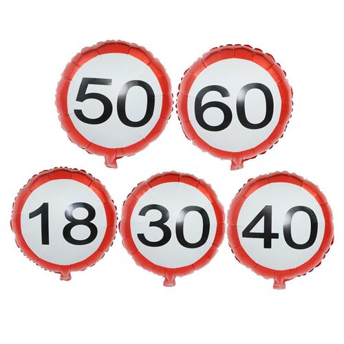 New Design 18/30/40/50/60 Number Foil Balloons Digit Helium