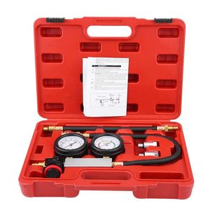 4Pcs Cylinder Leak Tester Petrol Engine Compression Leakage