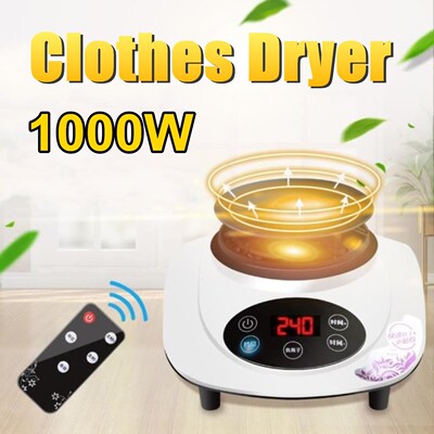 Multi-Function LED Clothes Dryers Quick Drying Mute Remote C