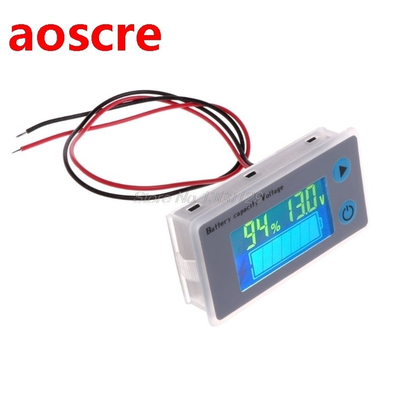 10-100V Universal LCD Car Acid Lead Lithium Battery Capacity