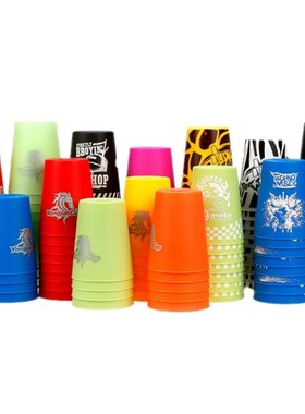 12 Pieces Quick Stacks Cups  Reaction Stacking Game Spo