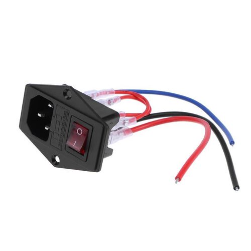 220V/110V 10A Power Supply Switch AC Power Outlet Switch wit