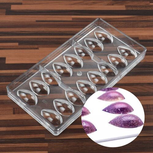 Lotus Shape PC Polycarbonate Chocolate Mold 3D Food