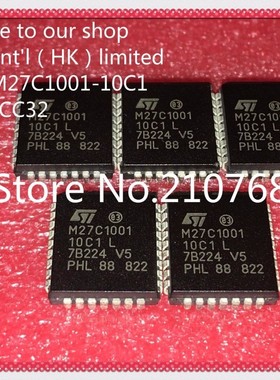 10pcs/lot      M27C1001-10C1      M27C1001       PLCC32