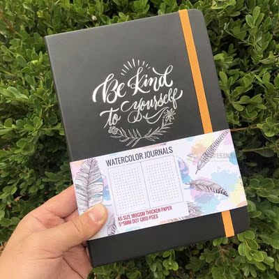 BKE Dot Grid Notebook Dotted Watercolor Journal Sketchbook T