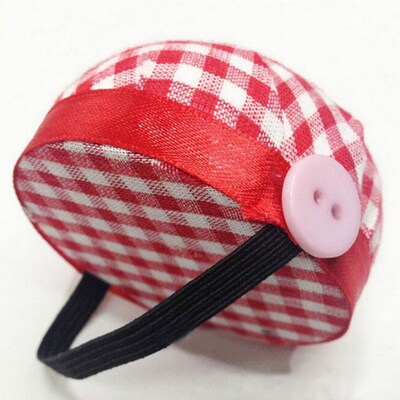 1Pc Ball Shaped DIY Craft Needle Pin Cushion Holder Sewing K