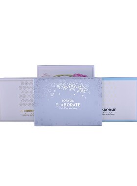 Snowflake crisp packaging box 6 pieces 80g egg yolk crisp bo