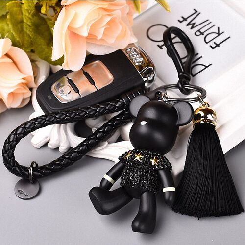 Handmade DIY Craft Rhinestone Bomgom Tassels Cartoon Popobe