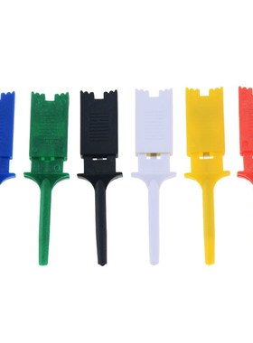 6PCS Plastic Test Hooks Clips 适用于 Logic Analyzers Logic T