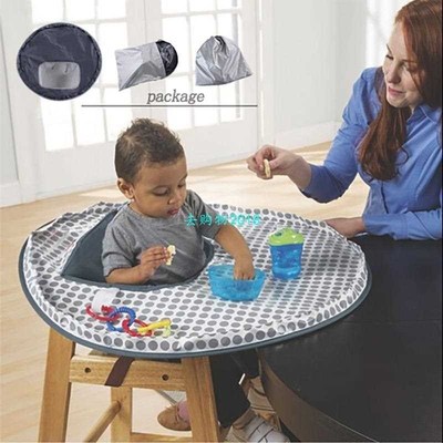 Baby Eating Table Mat Baby Feeding Saucer High Chair Cover F