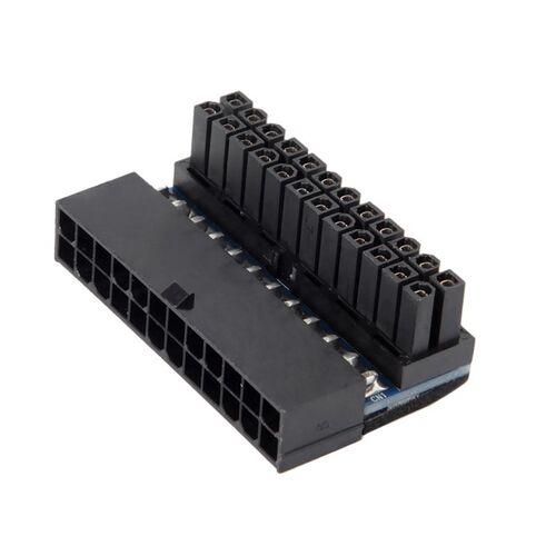 Computer Motherboard ATX Power Supply 24P Turn 90 Degree Con