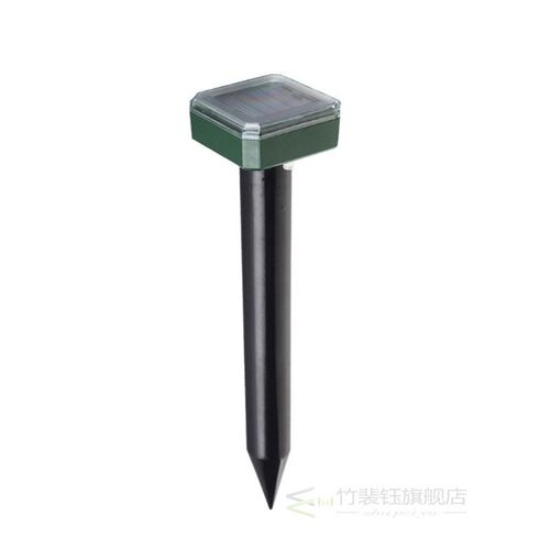Solar Power ltrasonic Pest Repeller Chaser Gopher Mole Snake