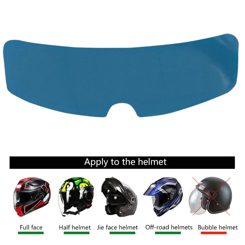 Universal Helmet Rainproof And Fog-proof Lens Patch Motorcyc