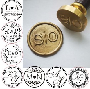 customize Wax Seal Stamp logo Personalized image custom seal