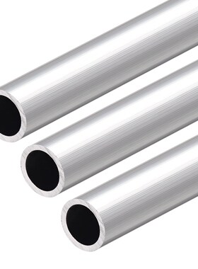 6063 Aluminum Round Tube 300mm Length 18mm OD 14mm Inner Dia