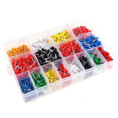 2120 Pcs Insulated Cord Pin End Terminal Bootlace Ferrules K