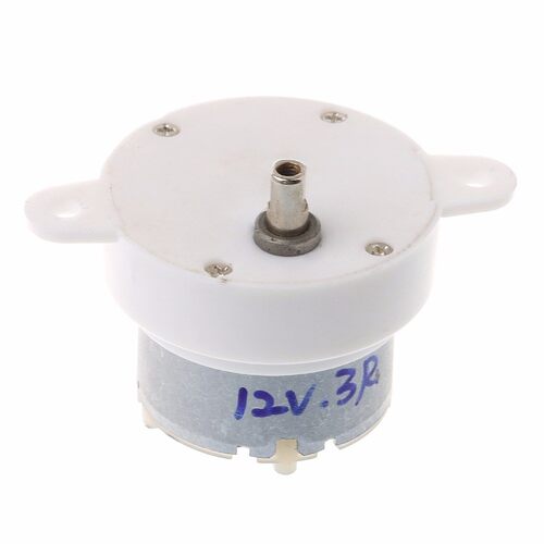 DC 12V 3 RPM High Torque Cylinder Electric Micro Motor Gear