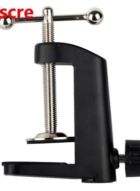 Heavy-Duty Metal Table Mounting Clamp for Microphone Suspens