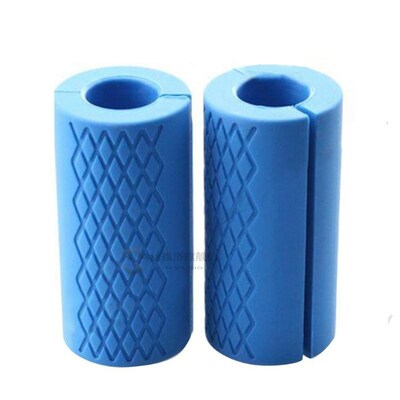 1 Pair Barbell Dumbbell Grips Kettlebell Fat Grip Thick Bar