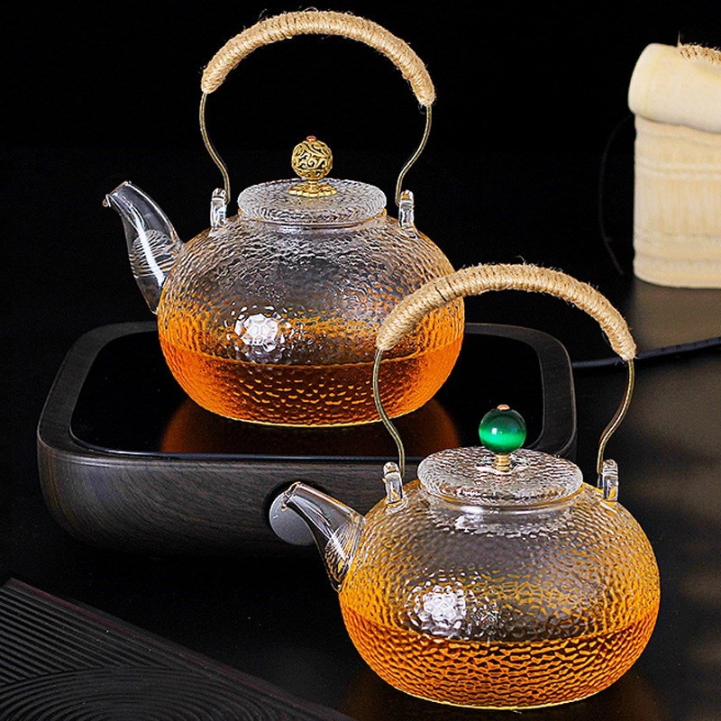 Thickened Heat-resistant Glass Teapot High Temperature Kettl