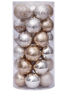 30Pcs Christmas Decorations 适用于 Tree Ball Palline Christm