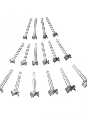 16pcs Cemented Carbide 适用于stner Drill Bits Woodworking Bo