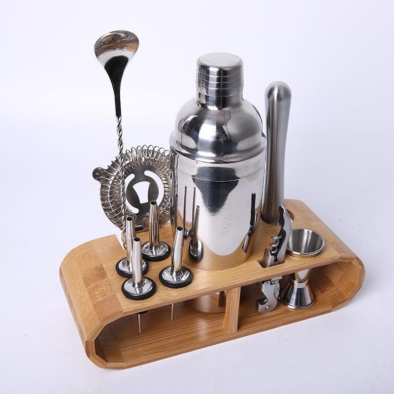10/14 Pcs 750ml Cocktail Shaker Making Set Bartender Kit wit