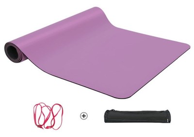 Pilate 183*68*4mm Lululemon Factory PU Rubber Yoga Mat Manuf