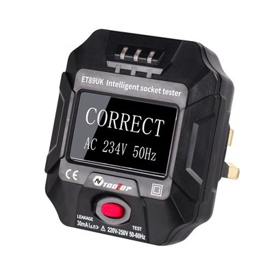 220 250V ET89UK Socket Tester Electric Portable Circuit Pol