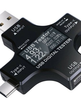 Type-C Pd USB Tester DC Digital Voltmeter Amperimetor Voltag