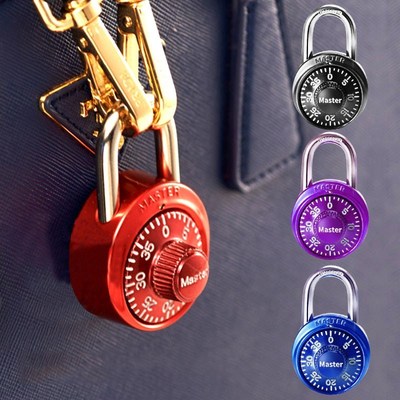 Master rotary code lock padlock Mini cabinet lock gym locker